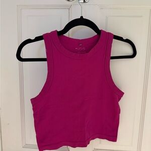 H&M Fuchsia Crop Top